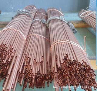 国标T2紫铜管10*1mm 12*1mm高纯紫铜毛细管